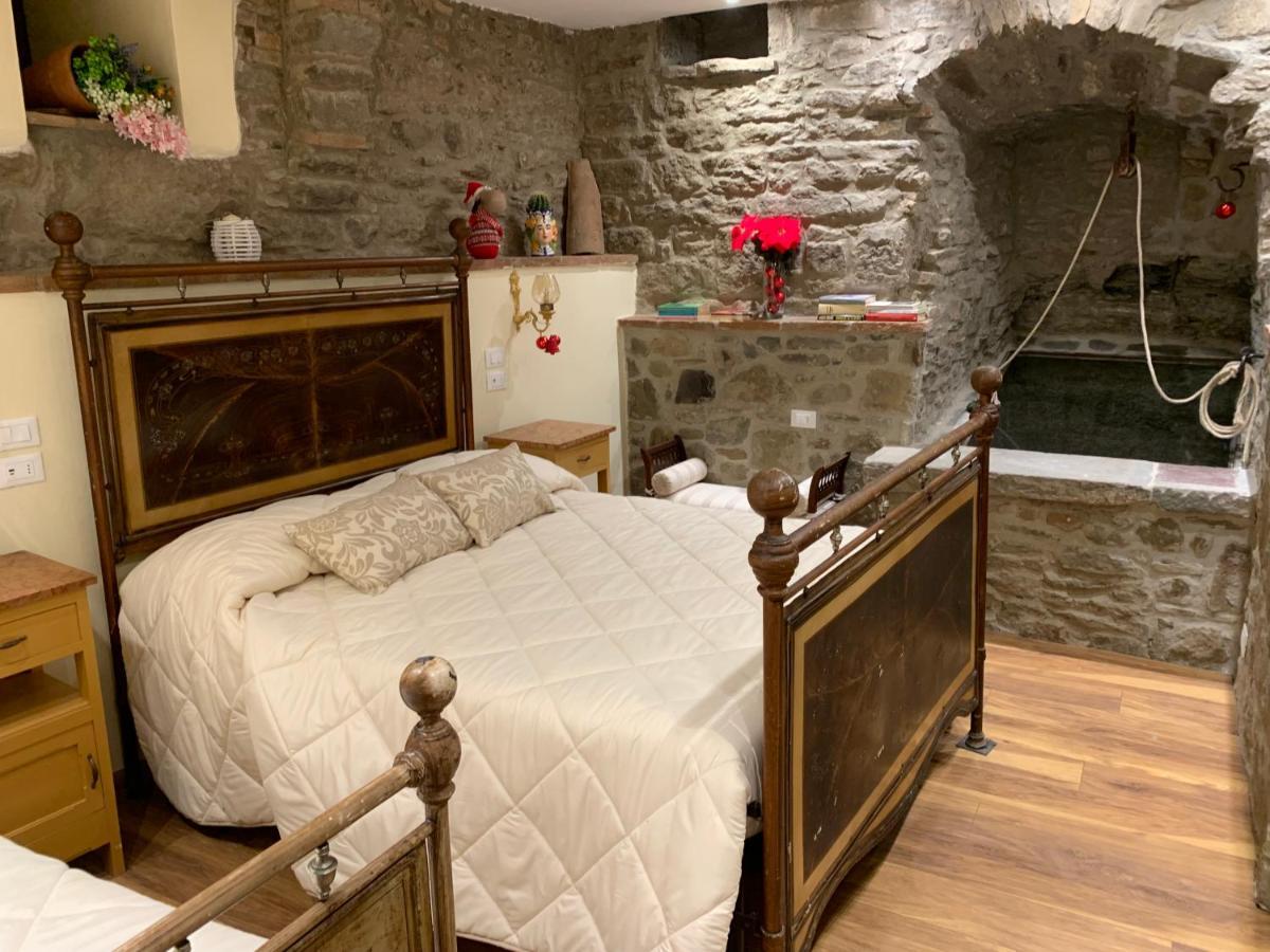 Cortona Suite - The House With Well And The Frescos Palace Exterior photo